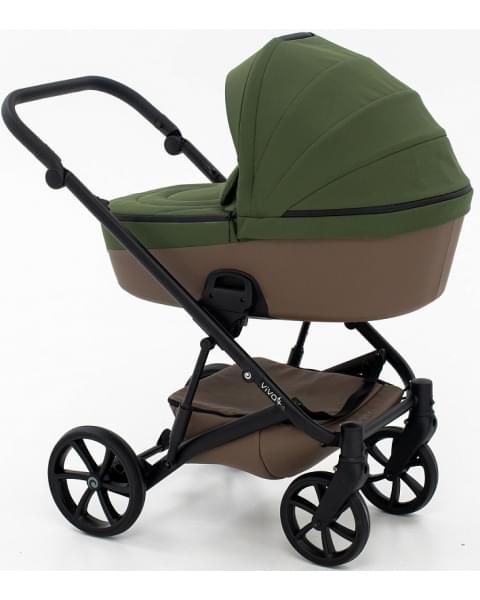 Детская коляска Tutis Viva 6 Plus Essential 3 в 1 с автокреслом Elo Lux EduSky Black 1612050 Pine