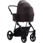 Детская коляска Bebetto Pelpasso Pro 3 в 1 с автокреслом Avionaut Cosmo 05 Brown коричневая кожа/коричневая рама