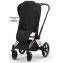 Коляска Cybex Priam V Rosegold Style Collection 2 в 1 Sepia Black