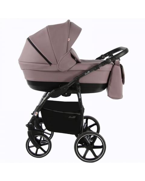 Детская коляска 2 в 1 Sevillababy Jamie ягодный экокожа
