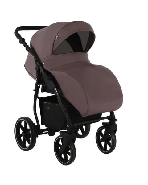 Детская коляска 2 в 1 Sevillababy Jamie ягодный экокожа