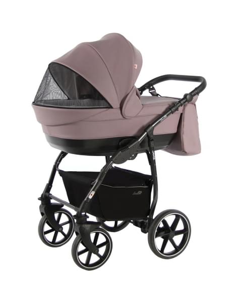 Детская коляска 2 в 1 Sevillababy Jamie ягодный экокожа
