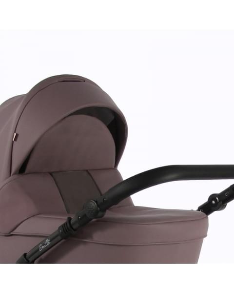 Детская коляска 2 в 1 Sevillababy Jamie ягодный экокожа