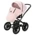 Детская коляска Adamex Chantal Retro 3 в 1 C215 (пудровый)