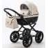 Детская коляска Adamex Chantal Retro Deluxe 2 в 1 C-SA07 (СВ. БЕЖЕВЫЙ)