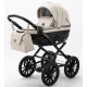 Детская коляска Adamex Chantal Retro Deluxe 2 в 1 C-SA07 (СВ. БЕЖЕВЫЙ)