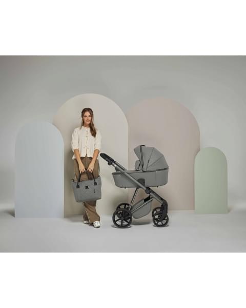 Детская коляска Adamex Delta Natura 3 в 1 DN-7-SALVIA (ШАЛФЕЙ)