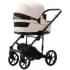 Детская коляска Adamex Locco Light 3 в 1 LL-TK110 TIP (СВ.БЕЖЕВЫЙ)