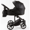 Детская коляска Adamex Locco Light Deluxe 3 в 1 LL-SA02 (ЧЕРН.КОЖА)