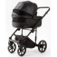 Детская коляска Adamex Locco Light Deluxe 3 в 1 LL-SA02 (ЧЕРН.КОЖА)