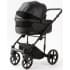 Детская коляска Adamex Locco Light Deluxe 3 в 1 LL-SA02 (ЧЕРН.КОЖА)