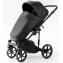 Детская коляска Adamex Locco Light Deluxe 3 в 1 LL-SA02 (ЧЕРН.КОЖА)
