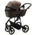 Детская коляска Adamex Mobi 2 в 1 M-PS97 (ШОКОЛАД+ШОКОЛАД КОЖА)