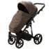 Детская коляска Adamex Mobi 2 в 1 M-PS97 (ШОКОЛАД+ШОКОЛАД КОЖА)