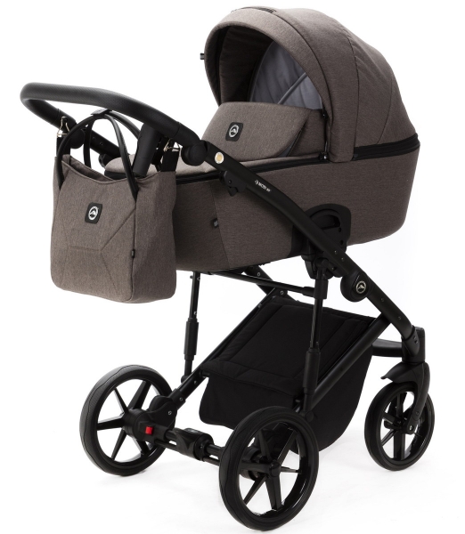Детская коляска Adamex Mobi 2 в 1 M-TK21 (ШОКОЛАД)