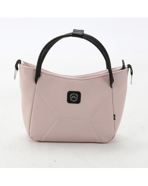 Детская коляска Adamex Mobi Deluxe 2 в 1 M-SD04 (РОЗОВЫЙ+РОЗОВ. ПЕРЛ.КОЖА)