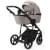 Детская коляска Adamex Mobi New 3 в 1 MN-TK72 БЕЖЕВЫЙ