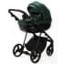 Детская коляска Adamex Quantum 3 в 1 Q-TK52 (Т.ЗЕЛЕНЫЙ)