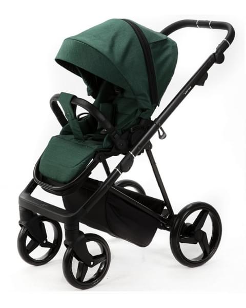Детская коляска Adamex Quantum 3 в 1 Q-TK52 (Т.ЗЕЛЕНЫЙ)