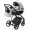 Детская коляска Adamex Quantum 3 в 1 Q-TK83 TIP (СВ.СЕРЫЙ)