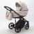 Детская коляска Adamex Rimini Deluxe 3 в 1 RI213 СВ.БЕЖ.КОЖА+БЕЖ.ПЕРЛ.ОТДЕЛКА