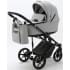 Детская коляска Adamex Zico Deluxe 3 в 1 Z-SA03 СВ.СЕР. КОЖА