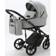 Детская коляска Adamex Zico Deluxe 3 в 1 Z-SA03 СВ.СЕР. КОЖА