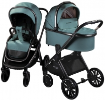 Детская коляска AmaroBaby Motus Premium Ecco 2 в 1 лагуна