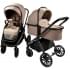 Детская коляска AmaroBaby Motus V2 2 в 1 мокко