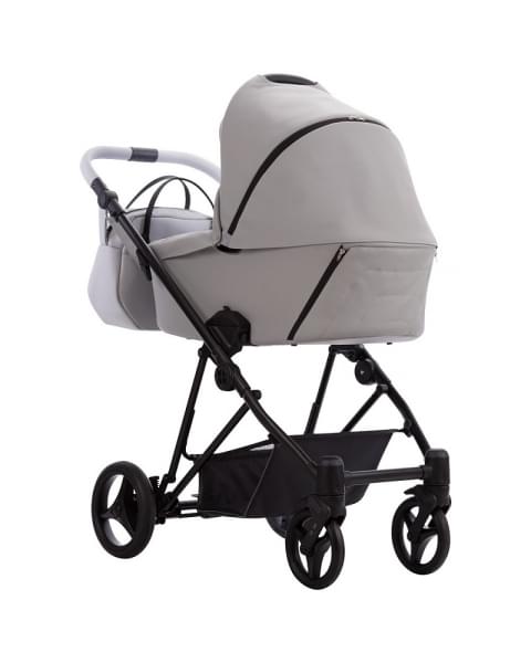 Детская коляска Bebetto Yoddi Pro 2 в 1 02 св.серая кожа
