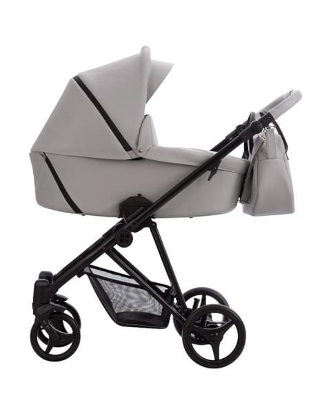 Детская коляска Bebetto Yoddi Pro 2 в 1 02 св.серая кожа