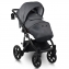 Детская коляска Bexa Ideal 2 в 1 ID 12 графит+графит кожа