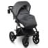Детская коляска Bexa Ideal 2 в 1 ID 12 графит+графит кожа