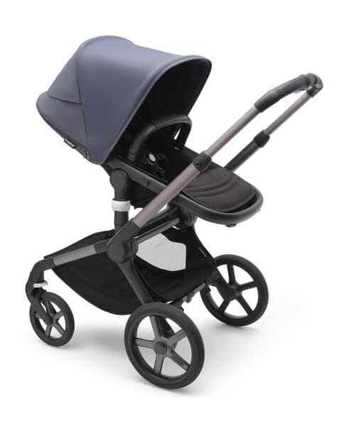 Детская коляска Bugaboo Fox 5 2 в 1 Graphite/Midnight Black/Stormy Blue