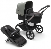 Детская коляска Bugaboo Fox 5 Complete 2 в 1 Graphite/Midnight Black/Forest Green