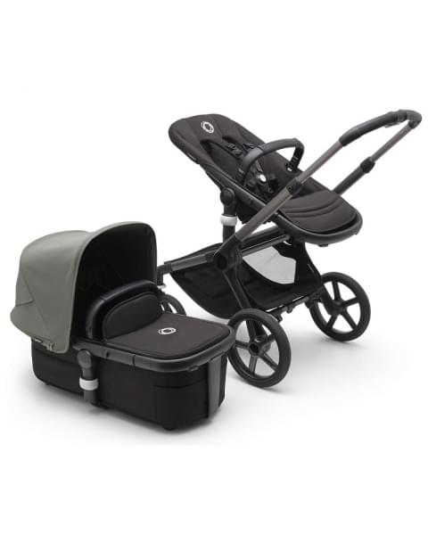 Детская коляска Bugaboo Fox 5 Complete 2 в 1 Graphite/Midnight Black/Forest Green