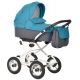 Детская коляска Indigo Blues Classic 1 в 1 Bl06 морская волна
