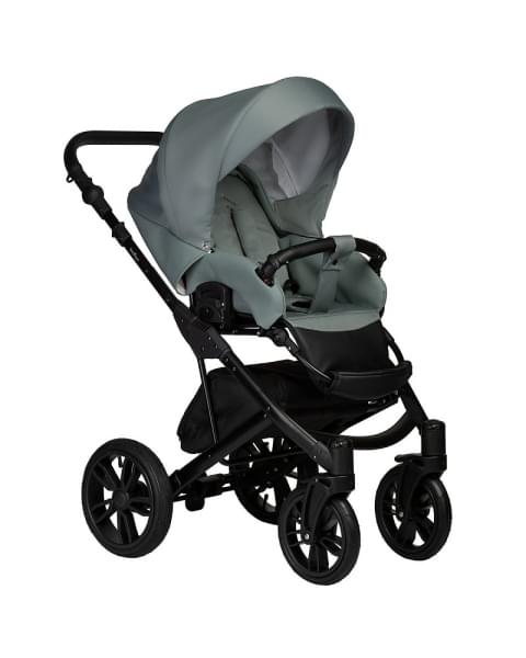Детская коляска Indigo Mio S 2 в 1 07 шалфей кожа+шалфей