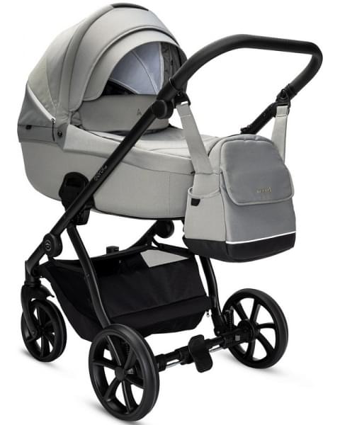 Детская коляска Noordi Fjordi V2 3 в 1 с автокреслом Terra Black 1462814 Grey