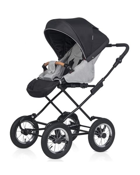 Детская коляска Riko Basic Bella Lux Classic 2 в 1 02 серый