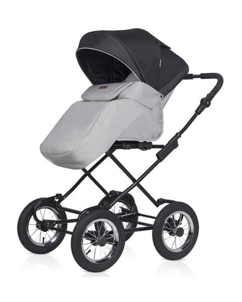 Детская коляска Riko Basic Bella Lux Classic 2 в 1 02 серый