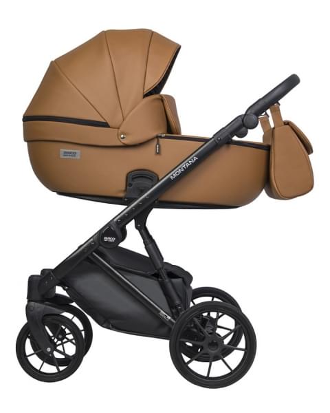 Детская коляска Riko Basic Montana Ecco 2 в 1 18 Caramel