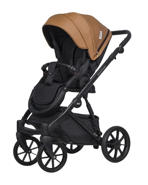 Детская коляска Riko Basic Montana Ecco 2 в 1 18 Caramel