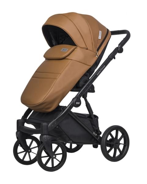 Детская коляска Riko Basic Montana Ecco 2 в 1 18 Caramel