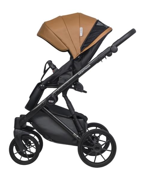 Детская коляска Riko Basic Montana Ecco 2 в 1 18 Caramel