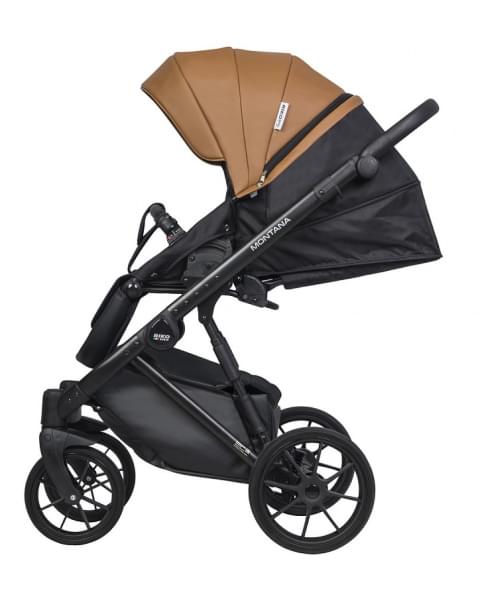 Детская коляска Riko Basic Montana Ecco 2 в 1 18 Caramel