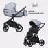 Детская коляска Riko Basic Montana Ecco 2 в 1 23 Grey