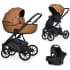 Детская коляска Riko Basic Montana Ecco 3 в 1 18 Caramel