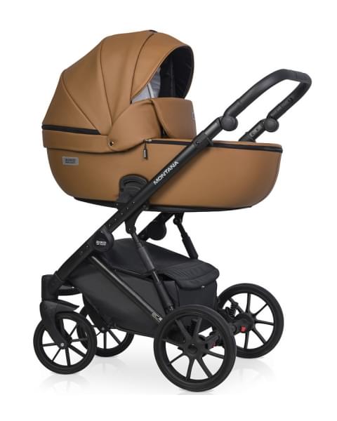 Детская коляска Riko Basic Montana Ecco 3 в 1 18 Caramel