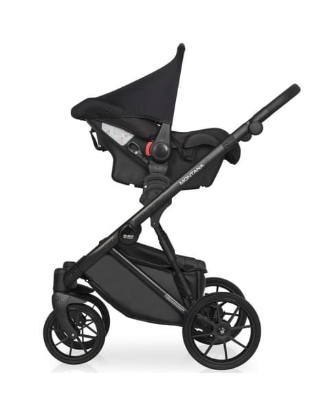 Детская коляска Riko Basic Montana Ecco 3 в 1 18 Caramel